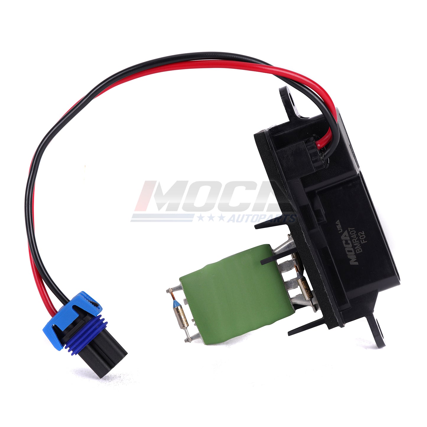 Kit de resistencia de motor de soplador HVAC MOCA 973-407 con arnés compatible con Chevrolet Express 2500 y 3500 (1996-2019), GMC Savana 1500 (1996-2014) e Isuzu HTR y HVR (2005-2008)