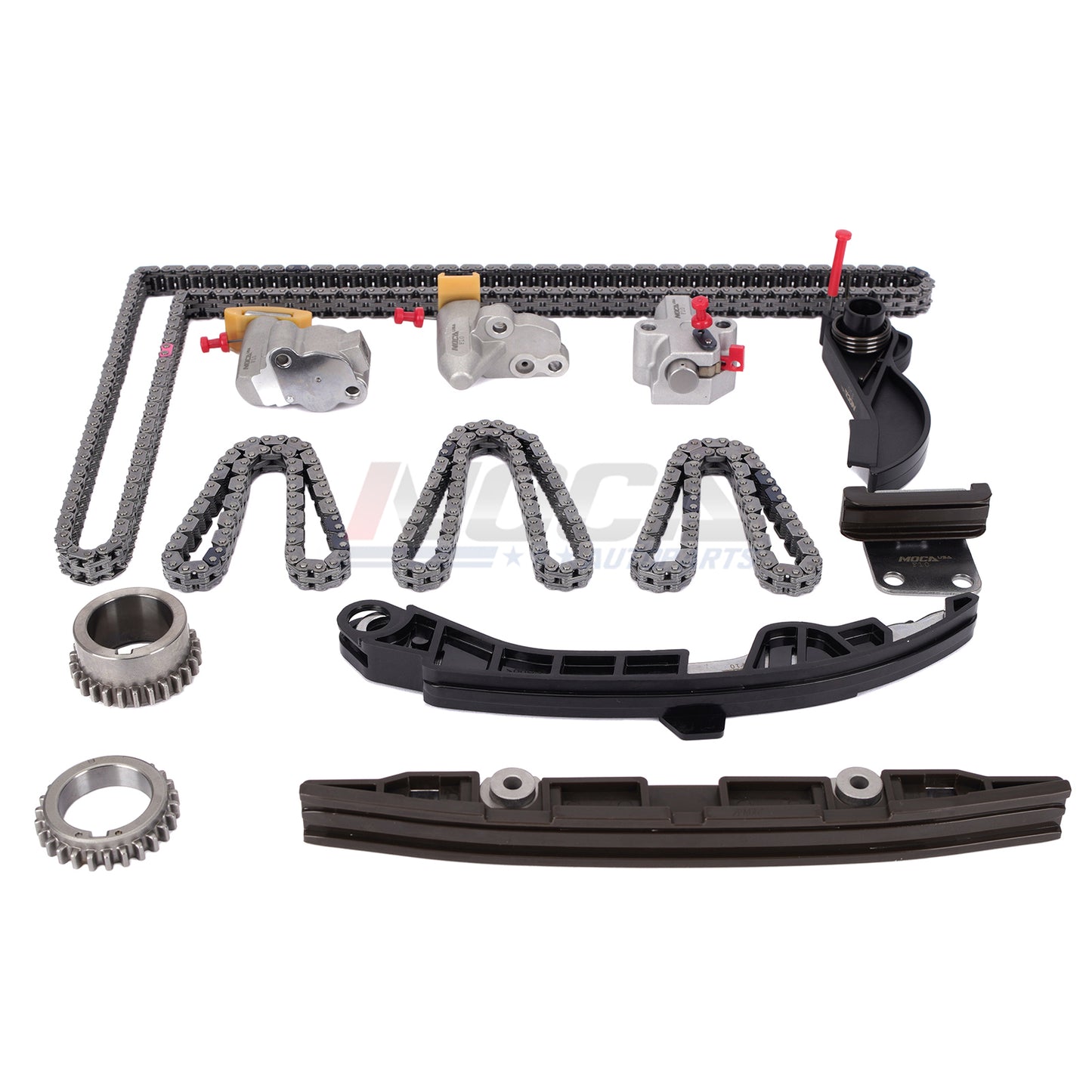 MOCA Timing Chain Kit Fit for 2017-2020 INFINITI QX60 3.5L & 2017-2020 Nissan Pathfinder 3.5L