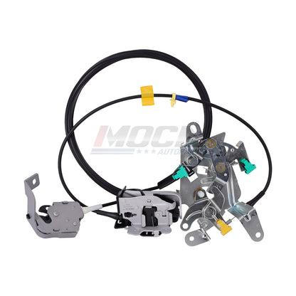 MOCA SM2535 Pestillo y cable de puerta trasera izquierda para Ford F-250 F-350 Super Duty 2006-2007