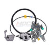 MOCA SM2535 Rear Left Door Latch & Cable Fit for 2006-2007 Ford F-250 F-350 Super Duty