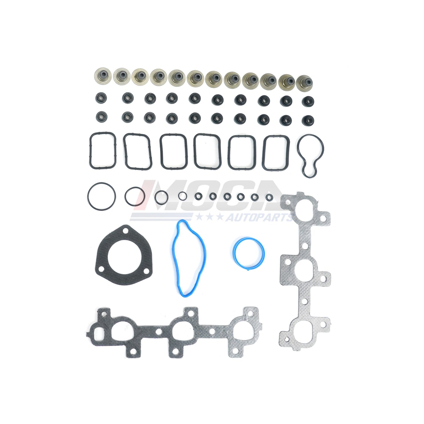 MOCA Head Gasket Set MLS Fit for 2005-2010 Dodge Dakota 3.7L & 2007-2011 Dodge Nitro 3.7L & 2006-2009 Mitsubishi Raider 3.7L
