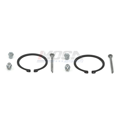 4 rótulas delanteras superiores e inferiores MOCA compatibles con Dodge Ram 1500 4WD 2000-2001