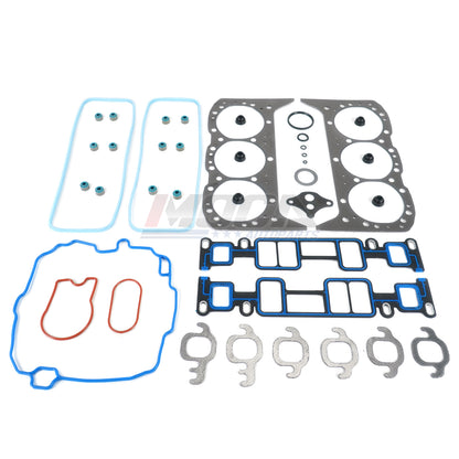 Juego de juntas de culata MOCA para Chevrolet Astro Blazer 4.3L (1996-2005), Chevrolet S10 4.3L (1996-2004) y GMC Sonoma 4.3L (1996-2004)