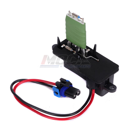 Kit de resistencia de motor de soplador HVAC MOCA 973-407 con arnés compatible con Chevrolet Express 2500 y 3500 (1996-2019), GMC Savana 1500 (1996-2014) e Isuzu HTR y HVR (2005-2008)