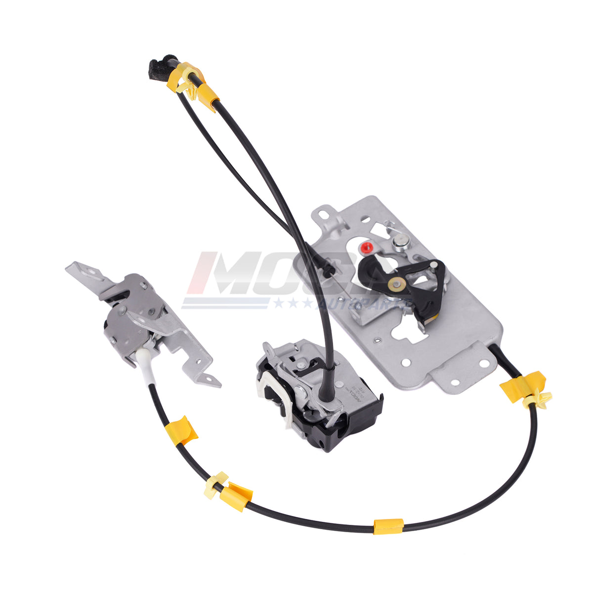 MOCA SM2355 Pestillo y cable de puerta trasera derecha para Ford F-150 2004-2008 (4,2 L, 4,6 L y 5,4 L)