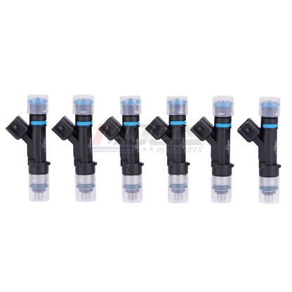 MOCA 6x Fuel Injectors FJ474 Fit for 2004-2012 Jeep Liberty 3.7L & 2007-2011 Dodge Nitro 3.7L & 2011-2012 Ram 1500 3.7L