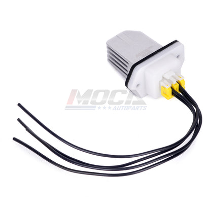 Kit de resistencia de motor de ventilador de HVAC MOCA 973-581 con arnés compatible con Infiniti QX60 (2014-2017), Nissan NV1500, 2500 y 3500 (2012-2014) e Infiniti G20 (1999-2002)
