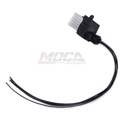 Kit de resistencia de motor de ventilador de HVAC MOCA 973-528 con arnés para BMW 320i (2001-2005), BMW 325xi (2001-2005) y BMW 528i (1997-2000)