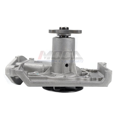 Bomba de agua de motor MOCA 145-1310 compatible con Ford Aspire 1.3L (94-97), Festiva 1.3L (88-93), Kia Sephia 1.6L (94-95), Mercury Tracer 1.6L (87-90), Mazda 323 (86-95), MX-3 1.6L (92-93)