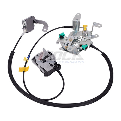 MOCA SM2535 Pestillo y cable de puerta trasera izquierda para Ford F-250 F-350 Super Duty 2006-2007