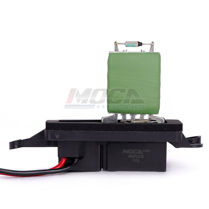 Kit de resistencia de motor de ventilador de HVAC MOCA 973-405 con arnés compatible con Cadillac Escalade 2003-2005, Chevrolet Suburban 1500 2500 2003-2006 y GMC Yukon XL 1500 2500 2003-2006