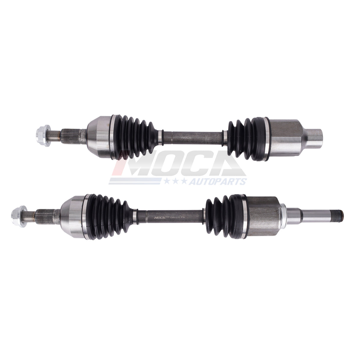 Conjunto de eje homocinético delantero izquierdo y derecho MOCA 2x compatible con Chevrolet Equinox 2010-2015 y GMC Terrain 2010-2015