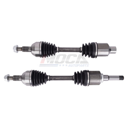 Conjunto de eje homocinético delantero izquierdo y derecho MOCA 2x compatible con Chevrolet Equinox 2010-2015 y GMC Terrain 2010-2015