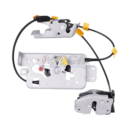MOCA SM2354 Rear Left Door Latch & Cable Fit for 2004-2008 Ford F-150 4.2L 4.6L 5.4L