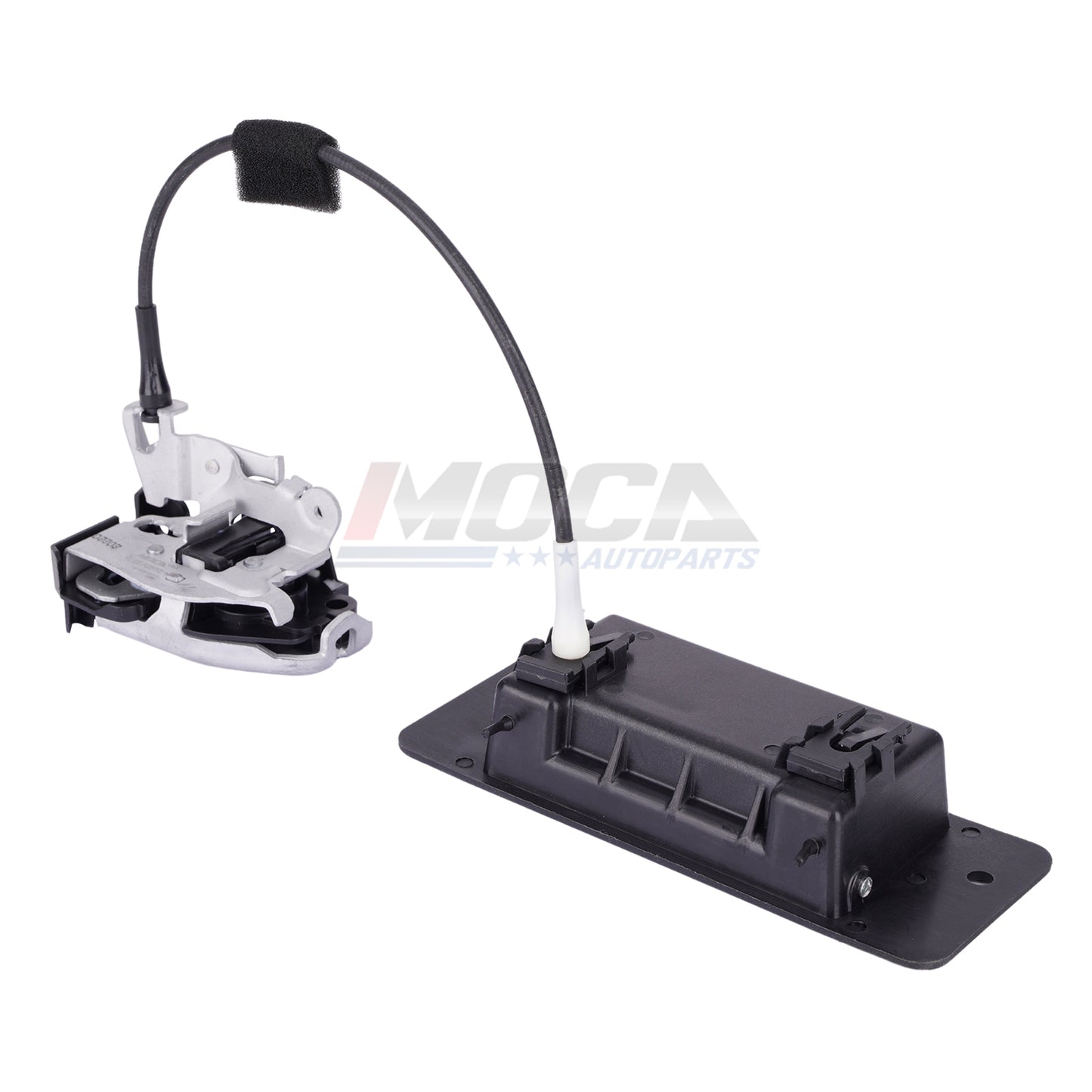 MOCA SM2552 Rear Left Door Latch & Cable Fit for 2003-2014 Ford E-150 E-250 & 1999-2014 Ford E-350 Super Duty & 2003-2007 Ford E-450 Super Duty