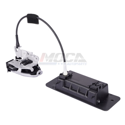 MOCA SM2552 Rear Left Door Latch & Cable Fit for 2003-2014 Ford E-150 E-250 & 1999-2014 Ford E-350 Super Duty & 2003-2007 Ford E-450 Super Duty