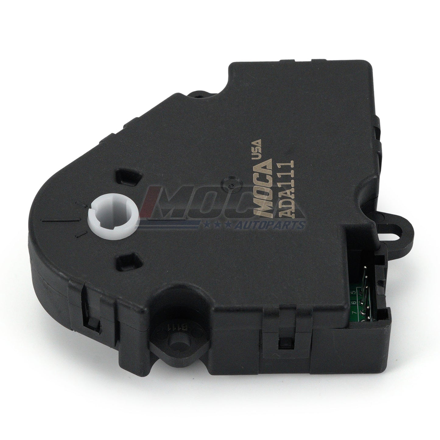 Actuador de puerta de mezcla de aire de calefacción MOCA 604-111 HVAC. Compatible con Buick Park Avenue (1997-2005), Cadillac Escalade ESV (2007-2014), Chevrolet Suburban 1500 (2000-2006) y Pontiac Bonneville (2000-2005).