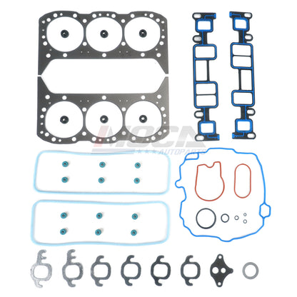Juego de juntas de culata MOCA para Chevrolet Astro Blazer 4.3L (1996-2005), Chevrolet S10 4.3L (1996-2004) y GMC Sonoma 4.3L (1996-2004)