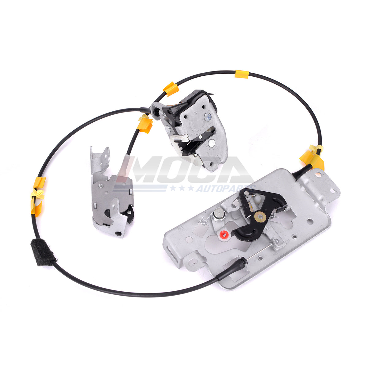 MOCA SM2355 Pestillo y cable de puerta trasera derecha para Ford F-150 2004-2008 (4,2 L, 4,6 L y 5,4 L)
