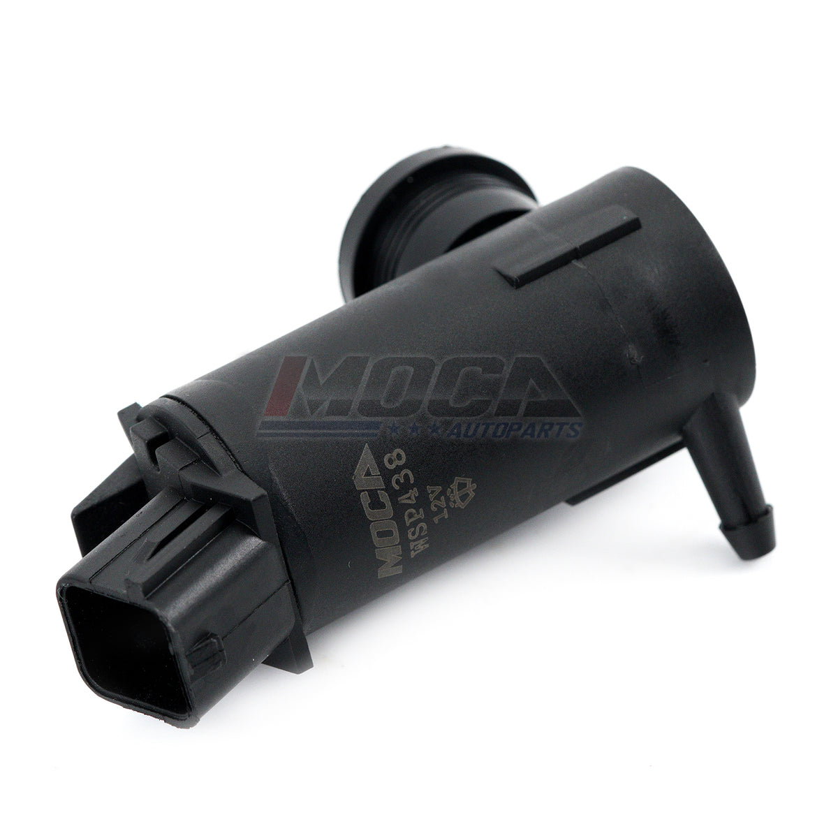 MOCA Windshield Washer Pump Fit for 2011-2017 Chevrolet Caprice & 2017-2023 Genesis G80 & 2012-2015 Hyundai Veloster & 2011-2016 Kia Sportage