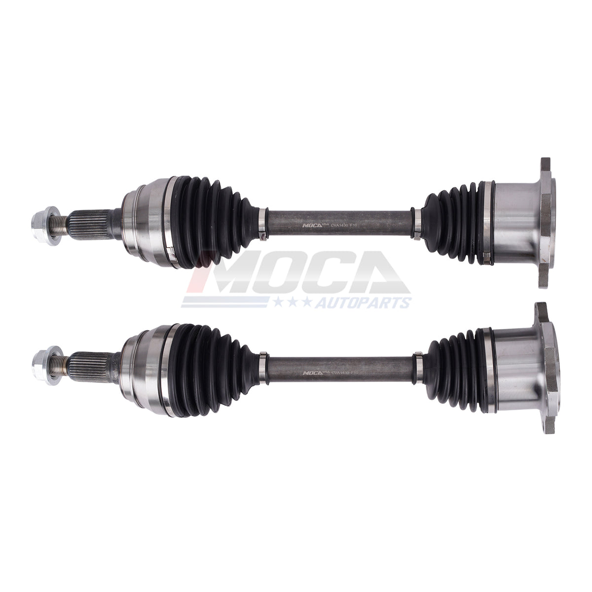 Conjunto de eje homocinético delantero izquierdo y derecho MOCA 2x compatible con Cadillac Escalade 2007-2020, Chevrolet Suburban 2015-2020 y GMC Sierra 1500 2007-2020
