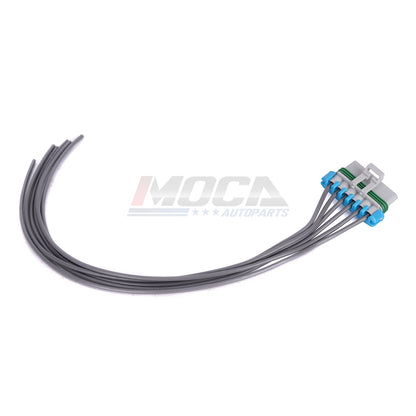 Kit de resistencia de motor de soplador HVAC MOCA 973-407 con arnés compatible con Chevrolet Express 2500 y 3500 (1996-2019), GMC Savana 1500 (1996-2014) e Isuzu HTR y HVR (2005-2008)