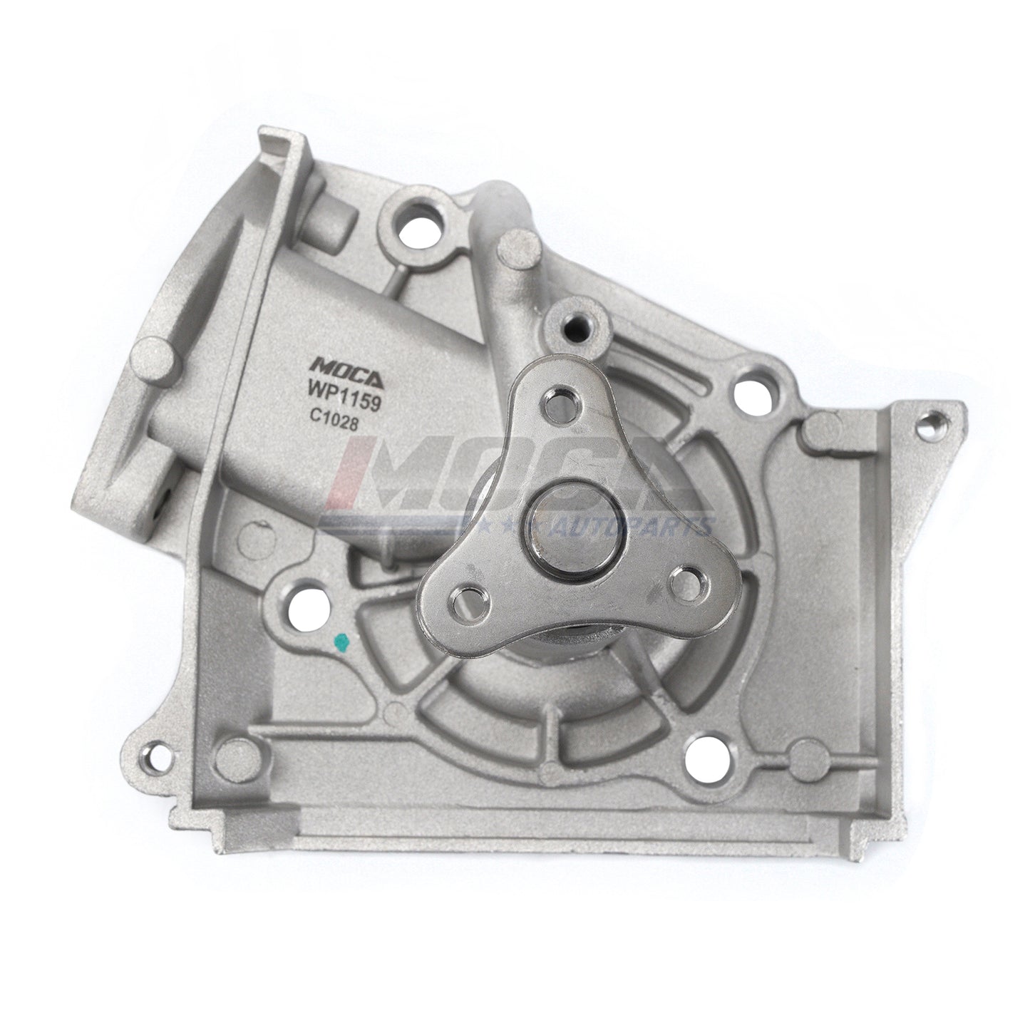 Bomba de agua de motor MOCA 145-1310 compatible con Ford Aspire 1.3L (94-97), Festiva 1.3L (88-93), Kia Sephia 1.6L (94-95), Mercury Tracer 1.6L (87-90), Mazda 323 (86-95), MX-3 1.6L (92-93)