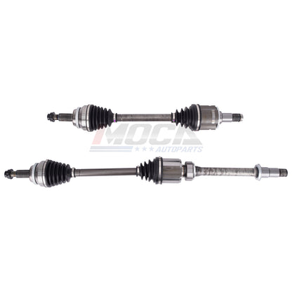 Conjunto de eje homocinético delantero izquierdo y derecho MOCA 2x compatible con Toyota Sienna 2004-2006 y Toyota Sienna 2007-2010