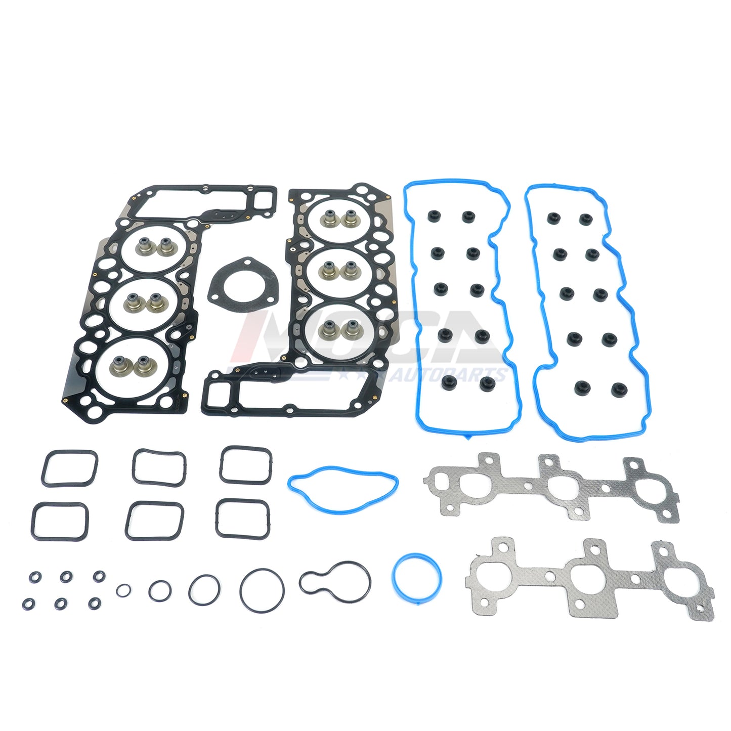 MOCA Head Gasket Set MLS Fit for 2005-2010 Dodge Dakota 3.7L & 2007-2011 Dodge Nitro 3.7L & 2006-2009 Mitsubishi Raider 3.7L