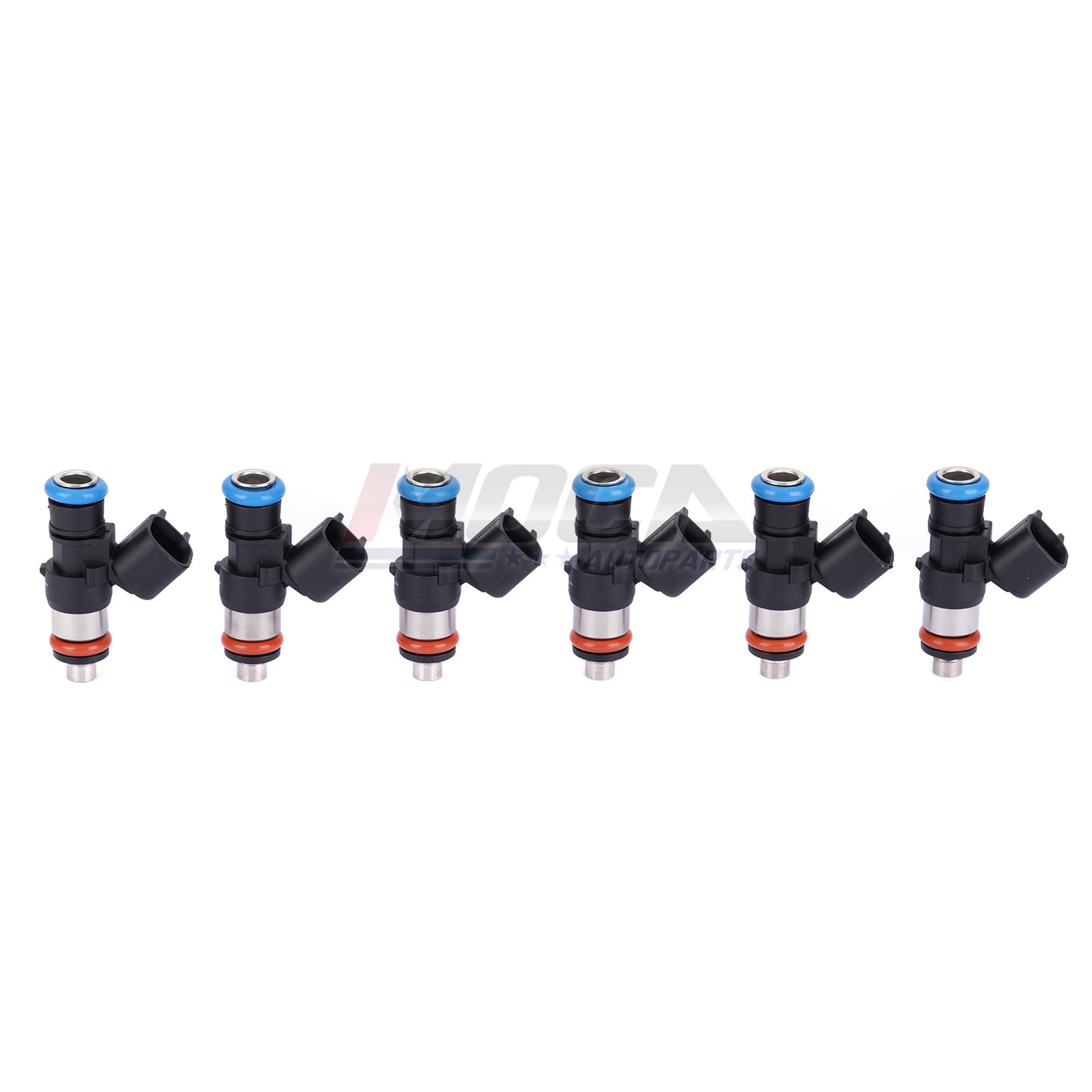 MOCA 6x Fuel Injectors FJ1116 Fit for 2019-2022 Ford Edge 2.7L & 2011-2019 Ford Explorer 3.5L & 2017-2020 Lincoln Continental 3.7L