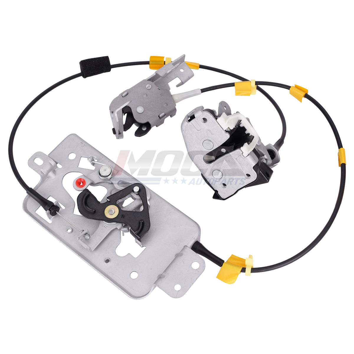 MOCA SM2355 Pestillo y cable de puerta trasera derecha para Ford F-150 2004-2008 (4,2 L, 4,6 L y 5,4 L)