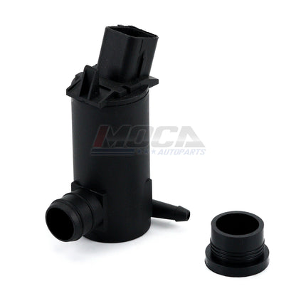 MOCA Windshield Washer Pump Fit for 2011-2017 Chevrolet Caprice & 2017-2023 Genesis G80 & 2012-2015 Hyundai Veloster & 2011-2016 Kia Sportage