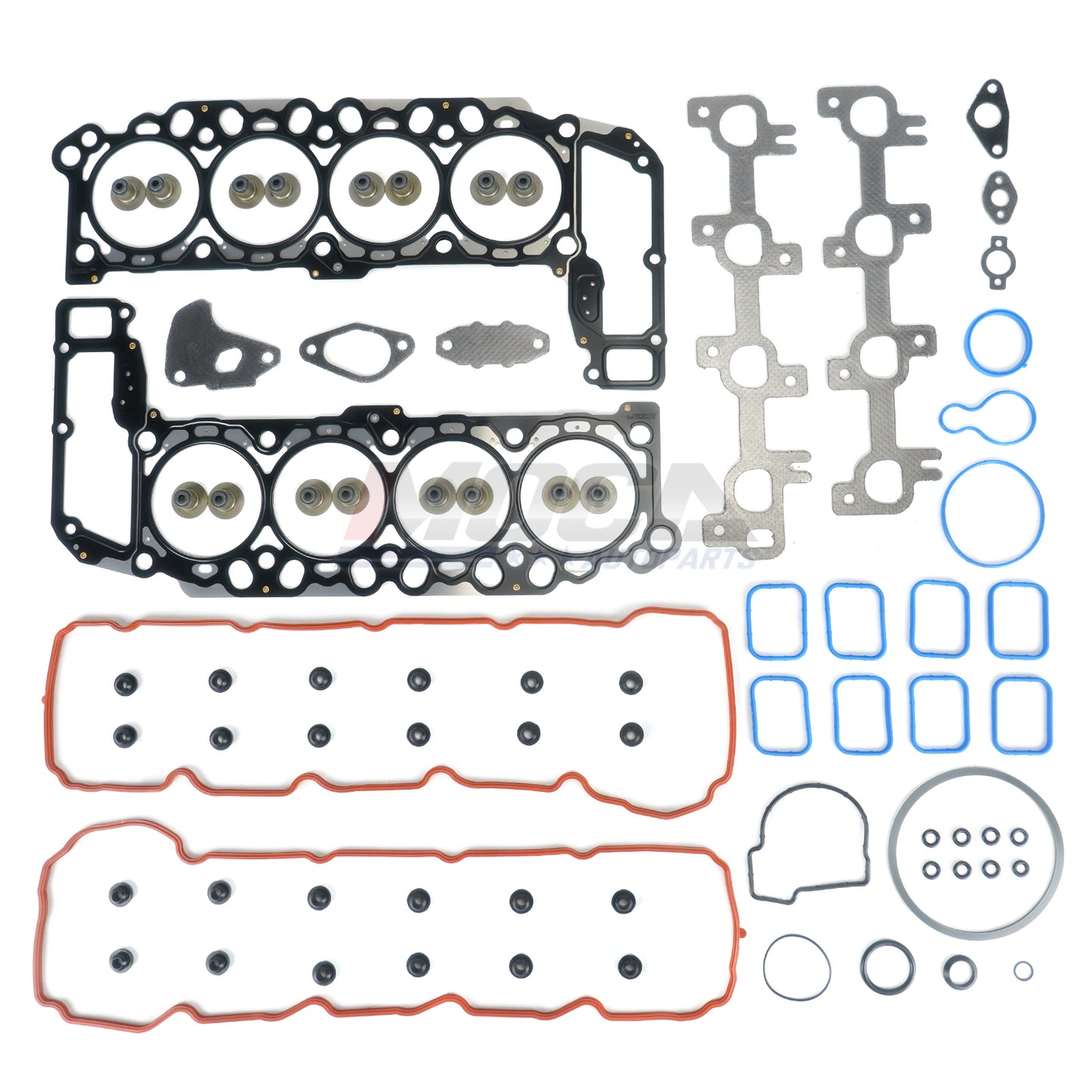 MOCA Head Gasket Set Fit for 2005-2007 Dodge Dakota 4.7L & 2005-2007 Jeep Grand Cherokee 4.7L & 2006-2007 Mitsubishi Raider 4.7L