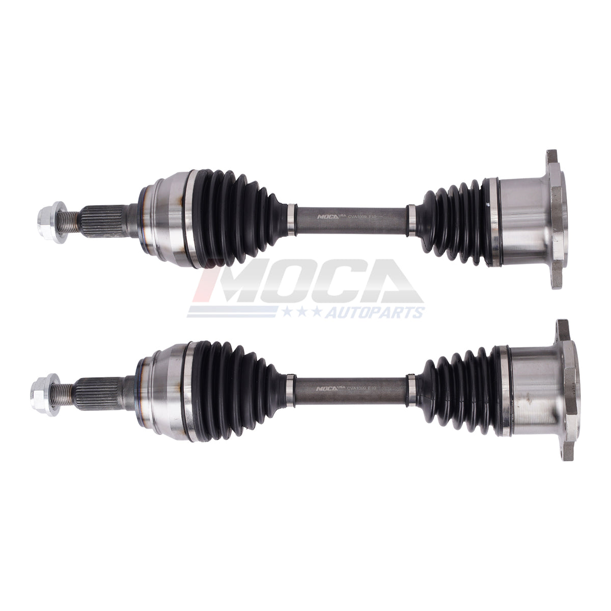 Conjunto de eje homocinético delantero izquierdo y derecho MOCA 2x compatible con Cadillac Escalade EXT 2002-2006, Chevrolet Suburban 1500 2000-2005 y GMC Yukon 2001-2006