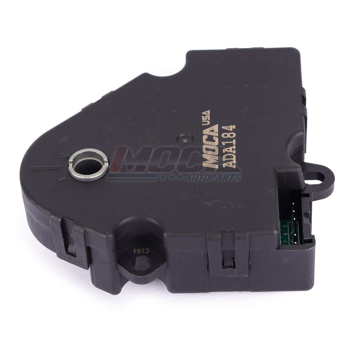 Actuador de puerta de mezcla de aire de calefacción MOCA 604-184 HVAC compatible con Cadillac Escalade 2009-2014, Chevrolet Silverado 2500 3500 HD 2007-2014 y GMC Yukon 2009-2014