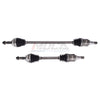MOCA 2x Front Left & Right CV Axle Assembly Fit for 2003-2010 Pontiac Vibe & 2009-2018 Toyota Corolla & 2009-2012 Toyota Matrix