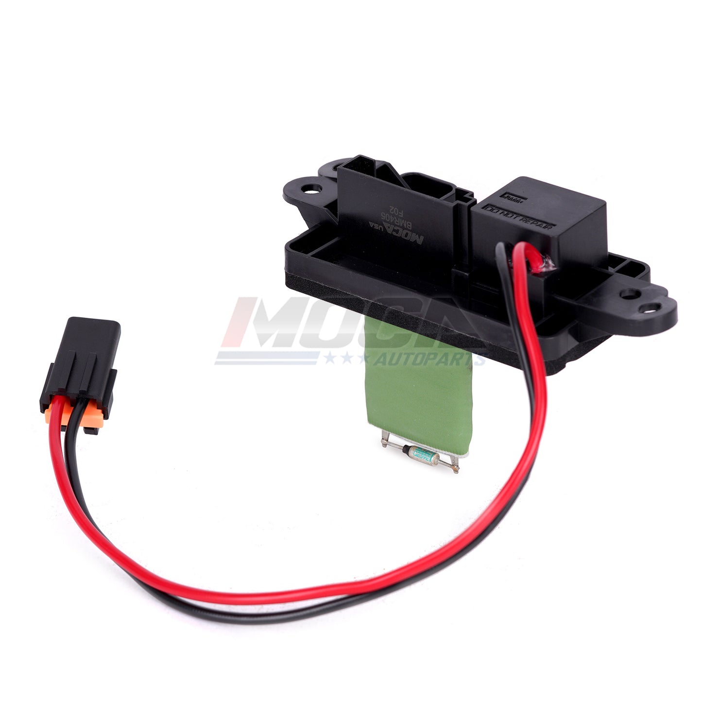 Kit de resistencia de motor de ventilador de HVAC MOCA 973-405 con arnés compatible con Cadillac Escalade 2003-2005, Chevrolet Suburban 1500 2500 2003-2006 y GMC Yukon XL 1500 2500 2003-2006