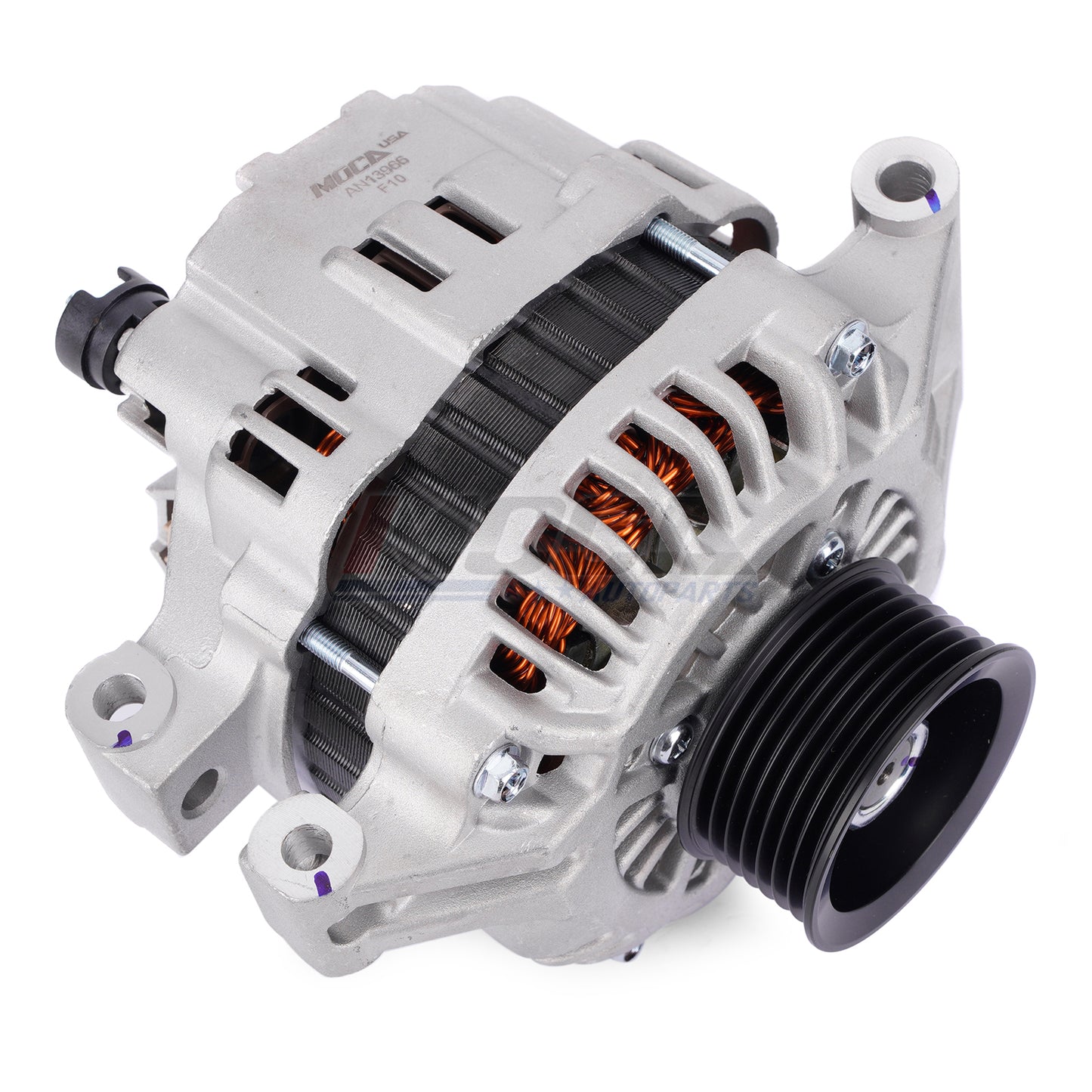 Alternador MOCA N13966 compatible con Honda CR-V 2.4L 2002-2006 y Acura RSX 2.0L 2002-2006
