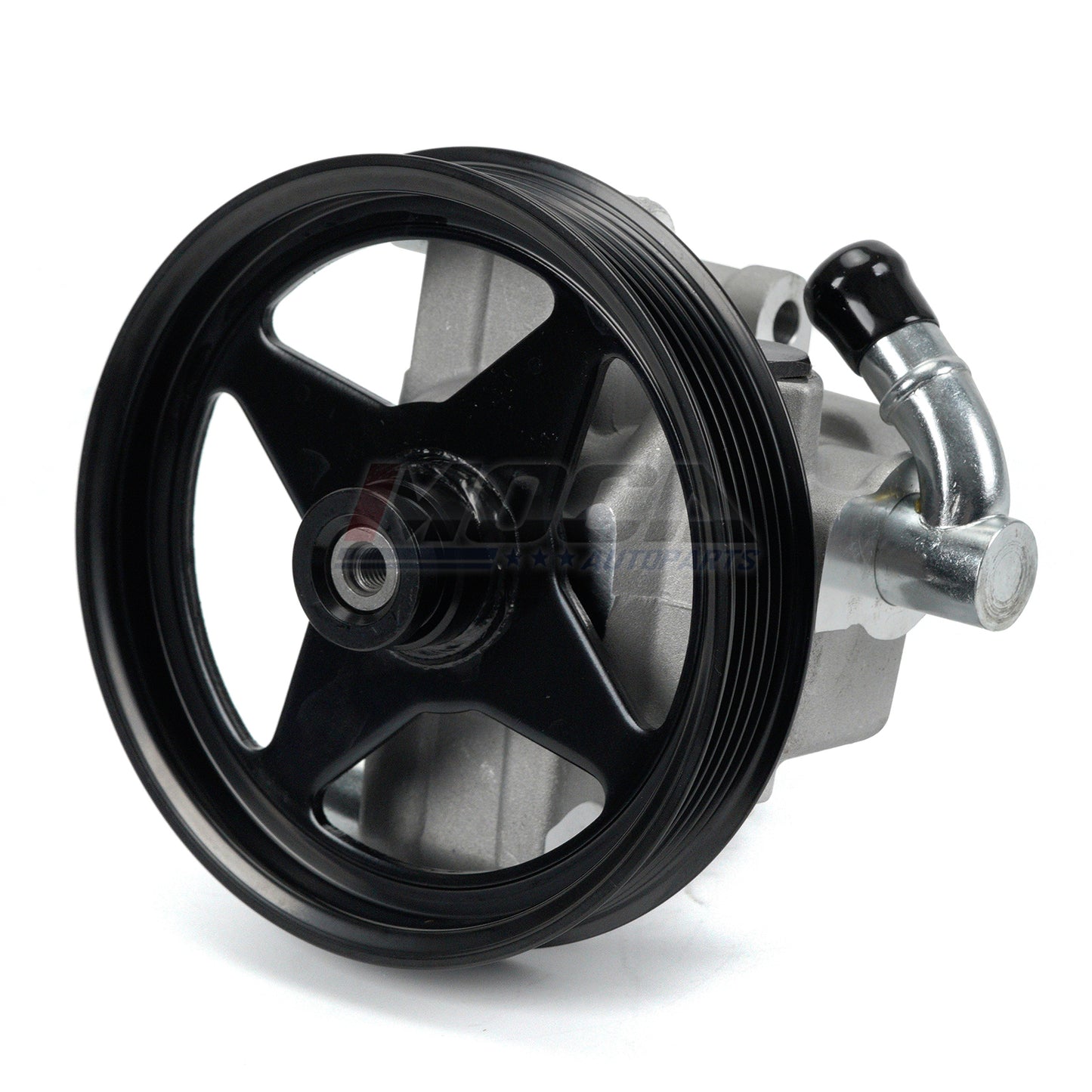 MOCA Power Steering Pump w/Pulley Fit for 2003-2004 Ford Expedition 4.6L & 2004-2008 Ford F-150 5.4L & 2006-2008 Lincoln Mark LT 5.4L