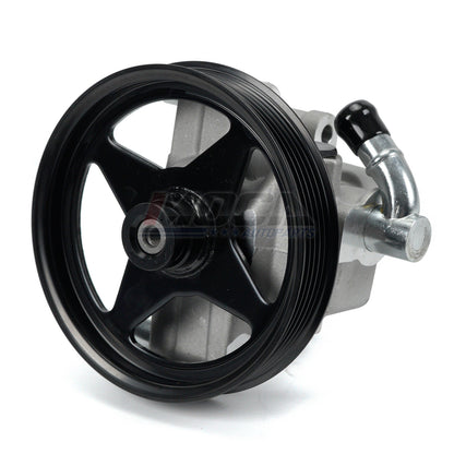 MOCA Power Steering Pump w/Pulley Fit for 2003-2004 Ford Expedition 4.6L & 2004-2008 Ford F-150 5.4L & 2006-2008 Lincoln Mark LT 5.4L
