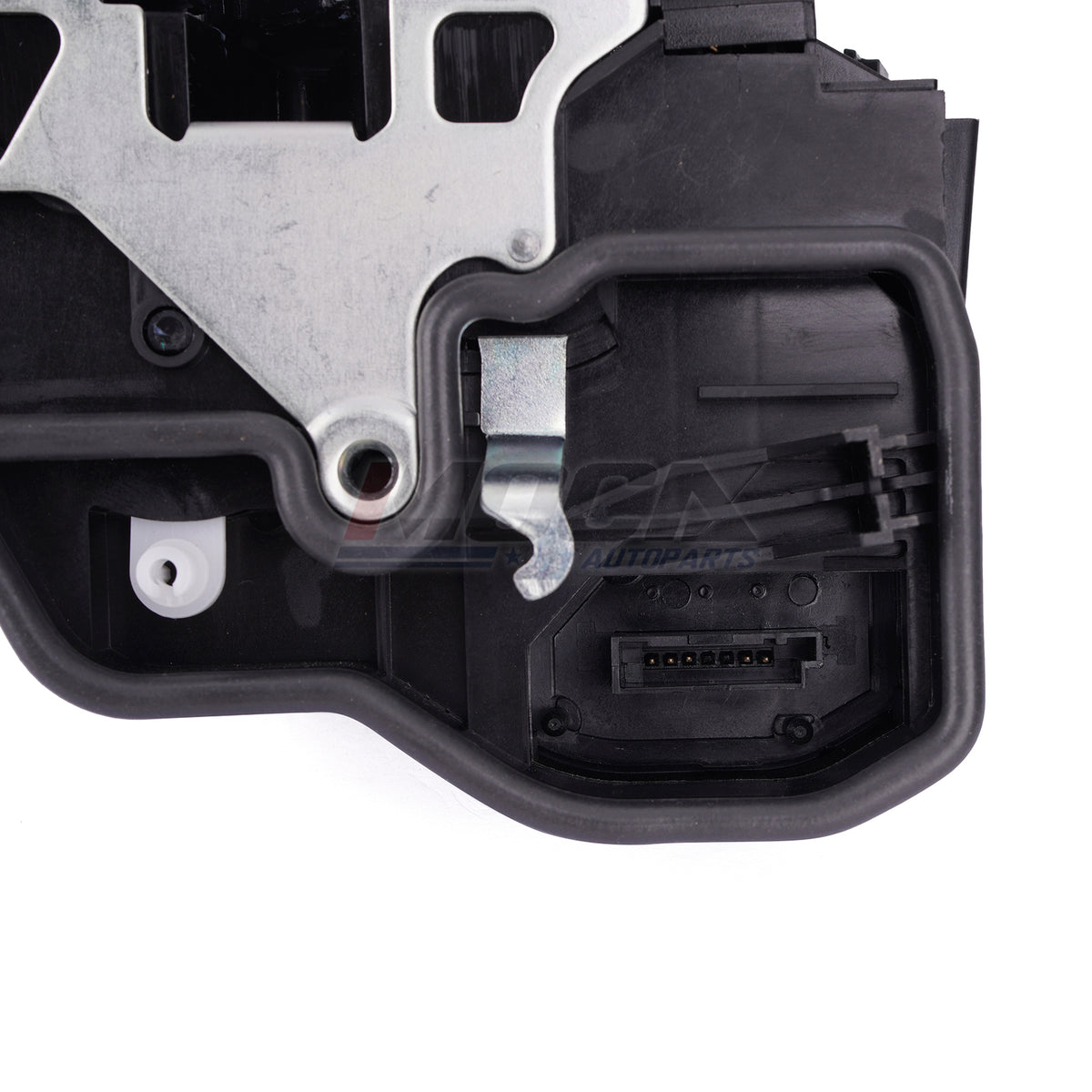 MOCA 937-801 Actuador de cerradura de puerta delantera derecha compatible con BMW 128i, 130i, 135i, 323i, 328i, 335i, M3, M5, M6, X3, X5, X6, Z4
