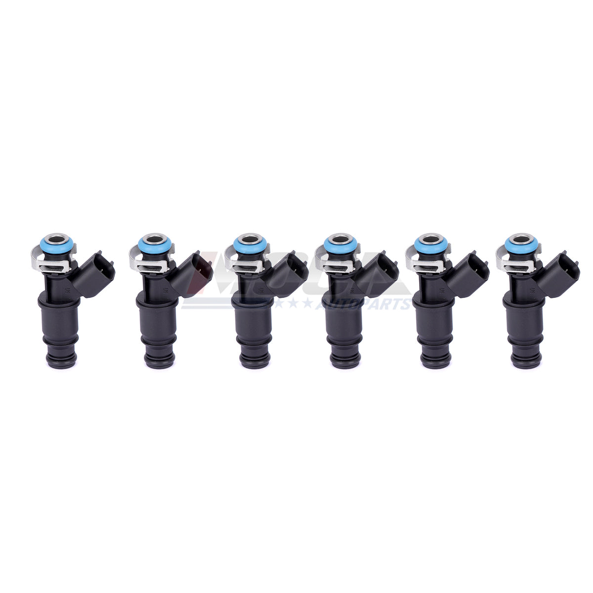 Inyectores de combustible MOCA 6x FJ706 compatibles con Buick Allure 3.8L (2005-2009), Buick LaCrosse 3.8L (2005-2009) y Pontiac Grand Prix 3.8L (2004-2008)