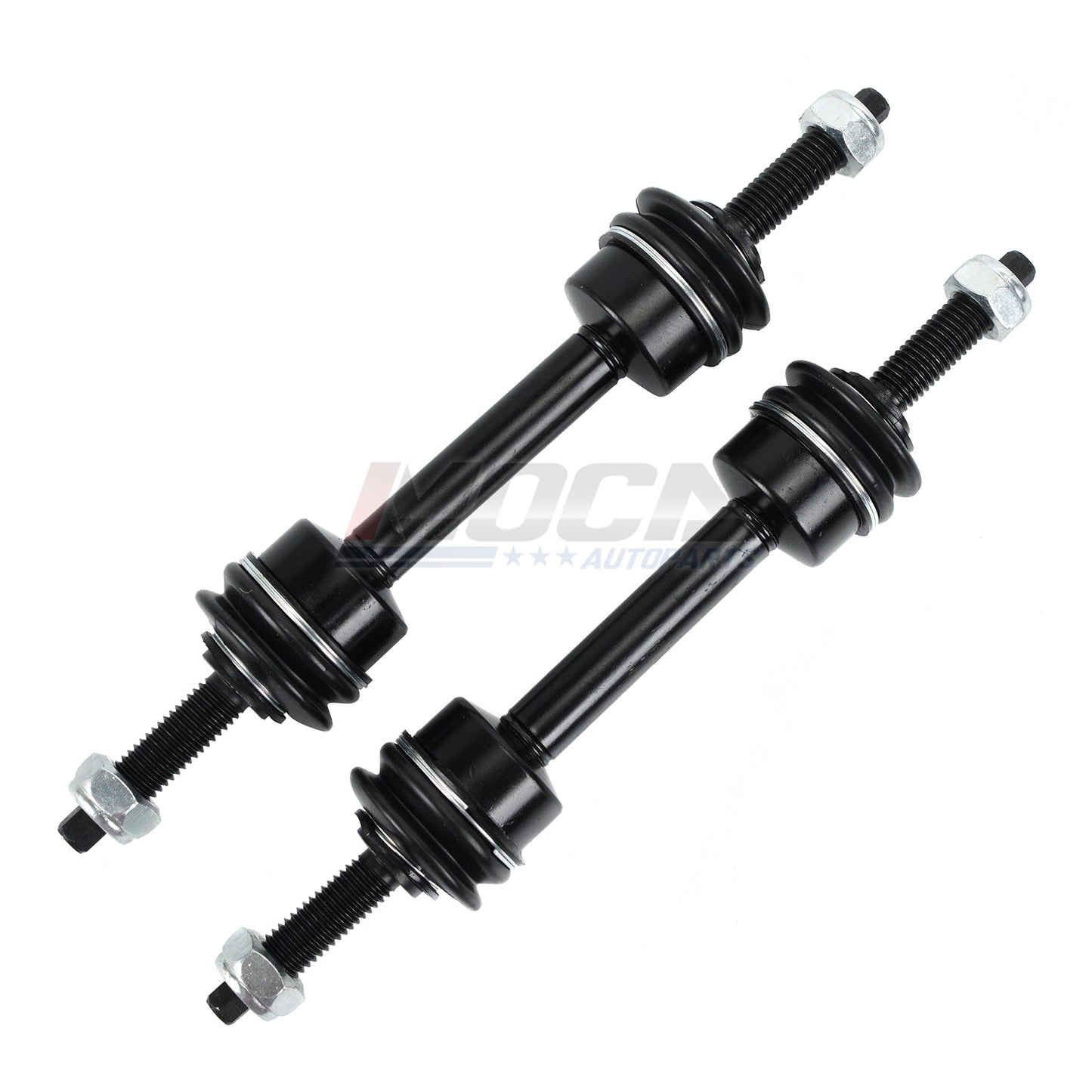 Enlaces de extremo de barra estabilizadora delantera MOCA 2X compatibles con Ford F-250 Super Duty y F-350 Super Duty 4WD 2010-2019