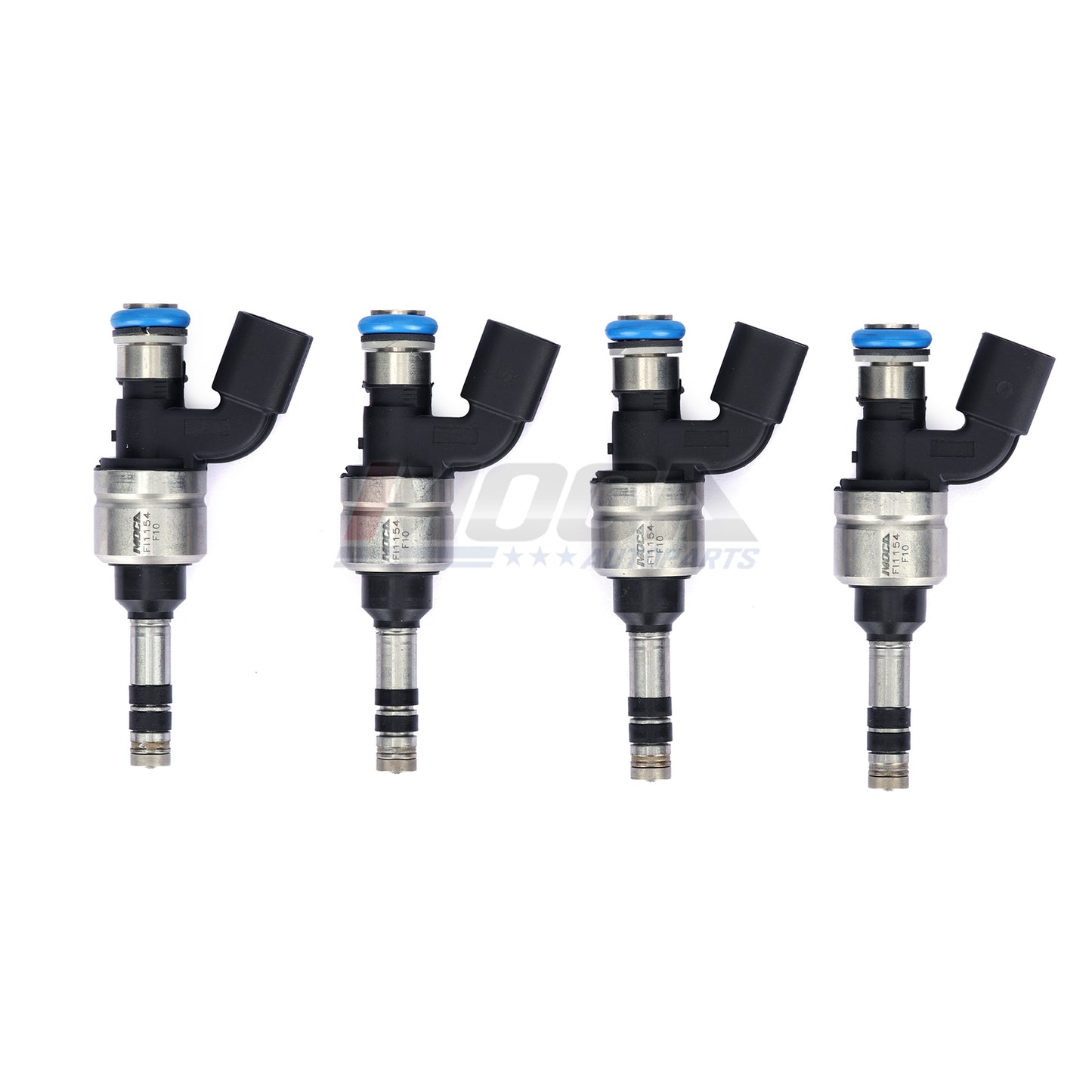 Inyectores de combustible MOCA 4x FJ1154 compatibles con Buick LaCrosse Regal 2.4L (2011-2016), GMC Terrain 2.4L (2012-2015) y Chevrolet Equinox 2.4L (2012-2017)