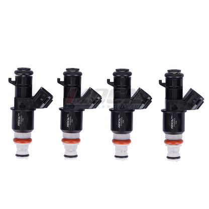 4 inyectores de combustible MOCA FJ484 compatibles con Honda Accord L4 2.4L (2003-2007) y Honda CR-V L4 2.4L (2005-2009) y Honda Element L4 2.4L (2003-2011)