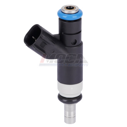 Inyectores de combustible MOCA 4x FJ1058 compatibles con Jeep Compass Patriot 2.0L 2.4L (2007-2017) y Dodge Avenger 2.4L (2008-2014) y Chrysler 200 2.4L (2011-2014)