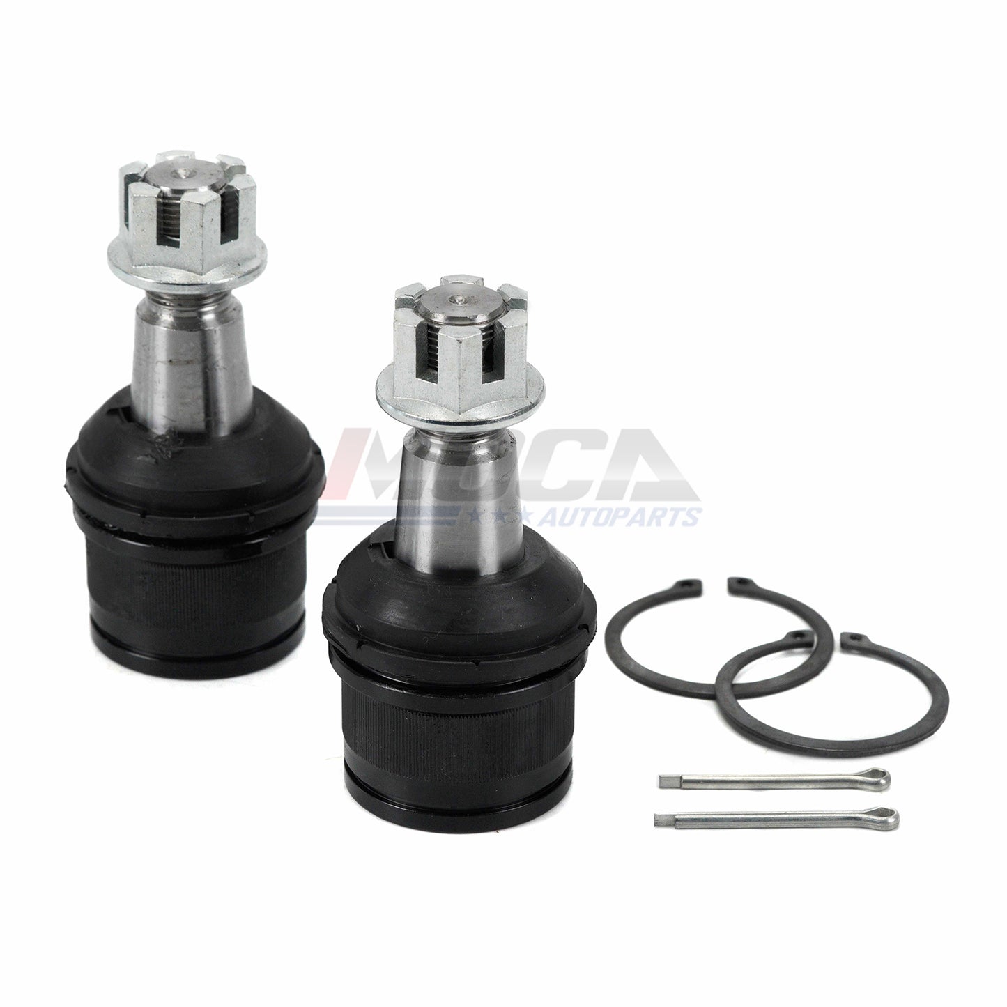 2 rótulas inferiores delanteras MOCA compatibles con Ford E-150 (2007-2014), Ford E-250 Econoline (1992-2002) y Ford E-450 Super Duty (2003-2022)