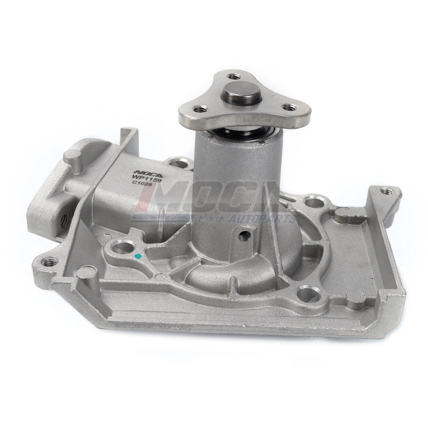 Bomba de agua de motor MOCA 145-1310 compatible con Ford Aspire 1.3L (94-97), Festiva 1.3L (88-93), Kia Sephia 1.6L (94-95), Mercury Tracer 1.6L (87-90), Mazda 323 (86-95), MX-3 1.6L (92-93)