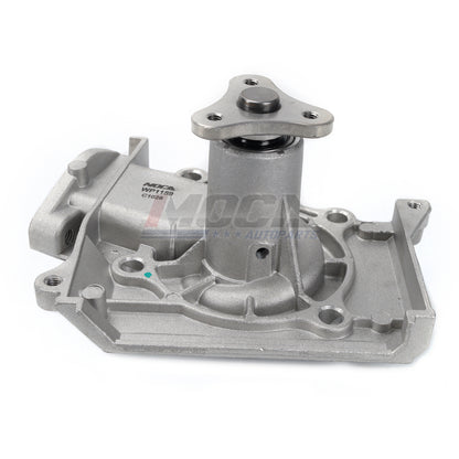 Bomba de agua de motor MOCA 145-1310 compatible con Ford Aspire 1.3L (94-97), Festiva 1.3L (88-93), Kia Sephia 1.6L (94-95), Mercury Tracer 1.6L (87-90), Mazda 323 (86-95), MX-3 1.6L (92-93)