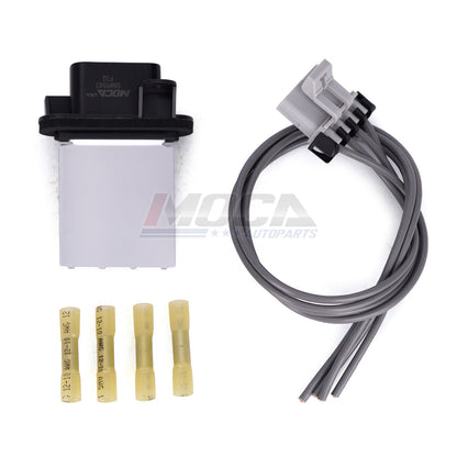 Kit de resistencia de motor de ventilador de HVAC MOCA 973-582 con arnés, compatible con Toyota Tacoma 2005-2020